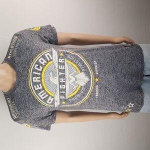 American Fighter Premium Athletics logos tee Size M